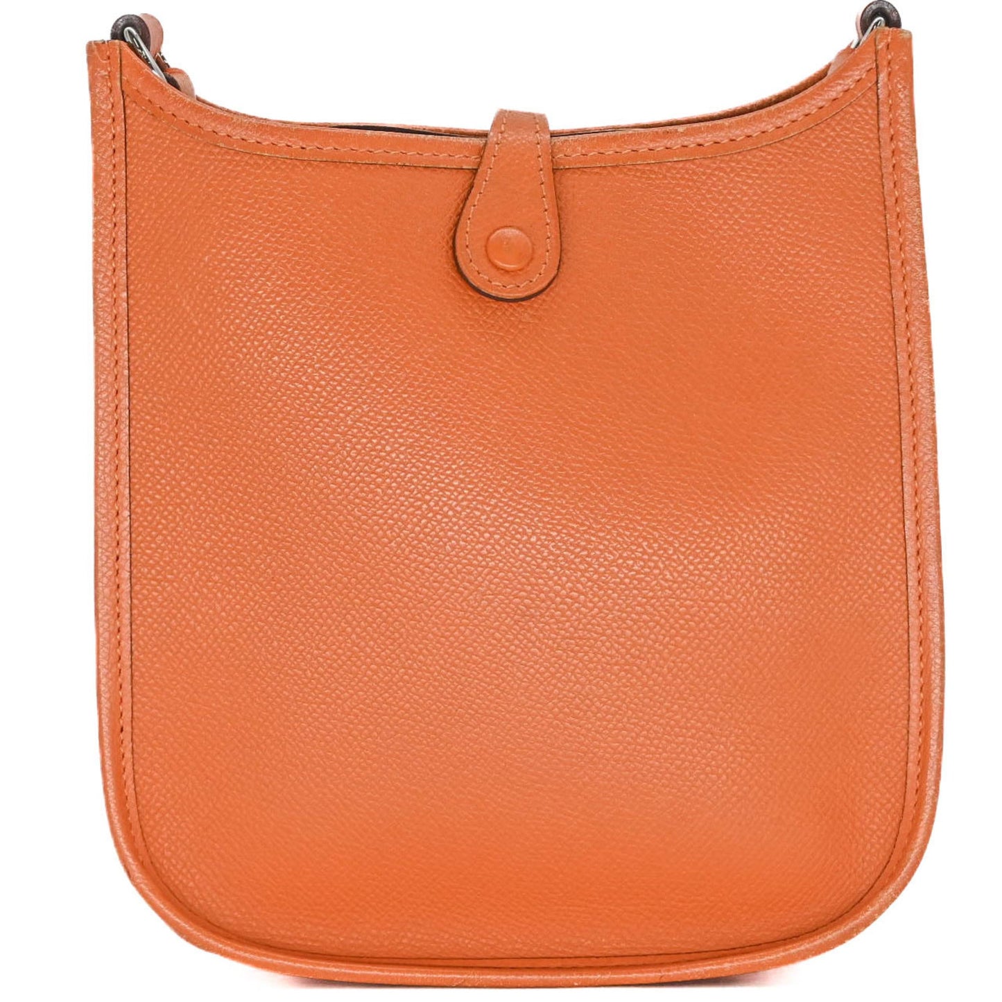 Hermes Orange Epsom Leather Shoulder Bag ( )
