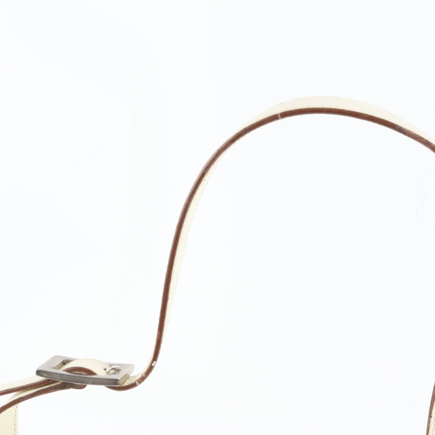 Gucci Beige Leather Canvas Shoulder Bag ( )