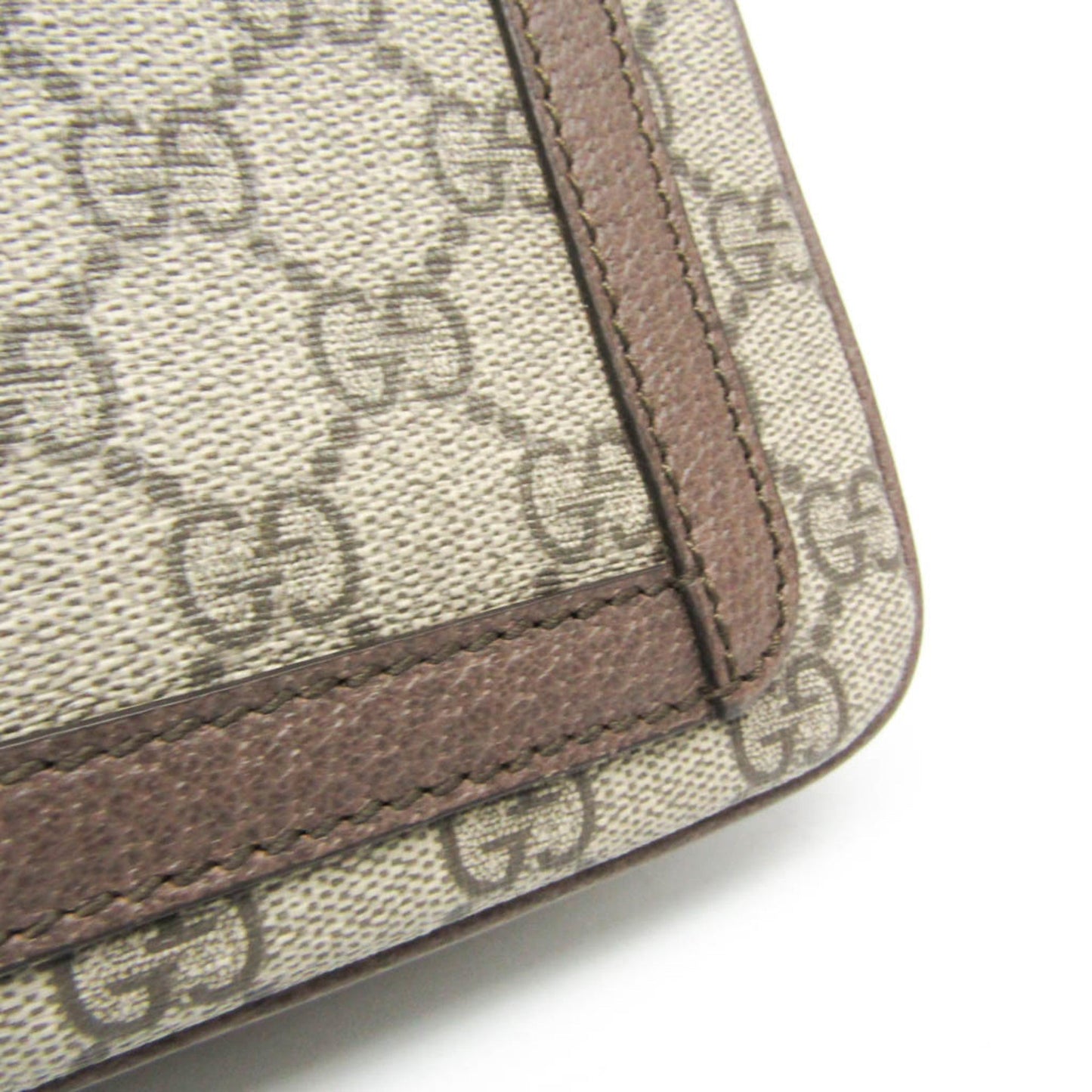 Gucci Ophidia Beige Pvc Shoulder Bag ( )