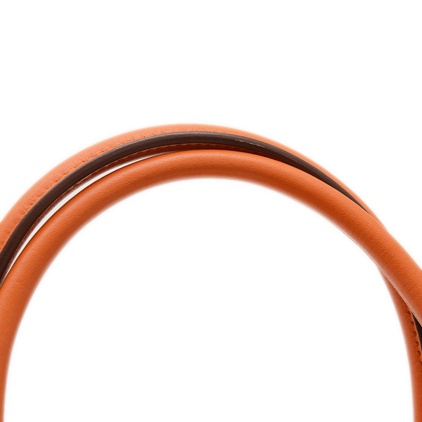 Hermes Orange Taurillon Clemence Leather Handbag ( )
