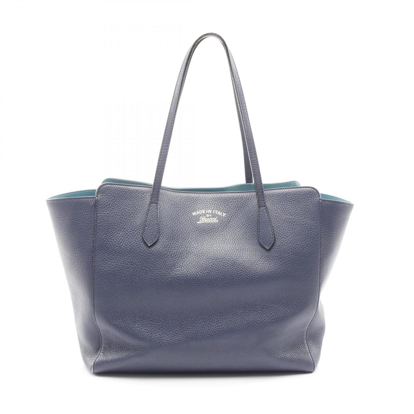 Gucci Blue Leather Tote Bag ( )