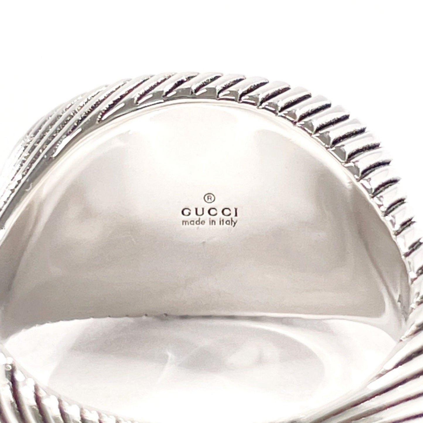 Gucci Silver Silver 925 Band Ring ( )