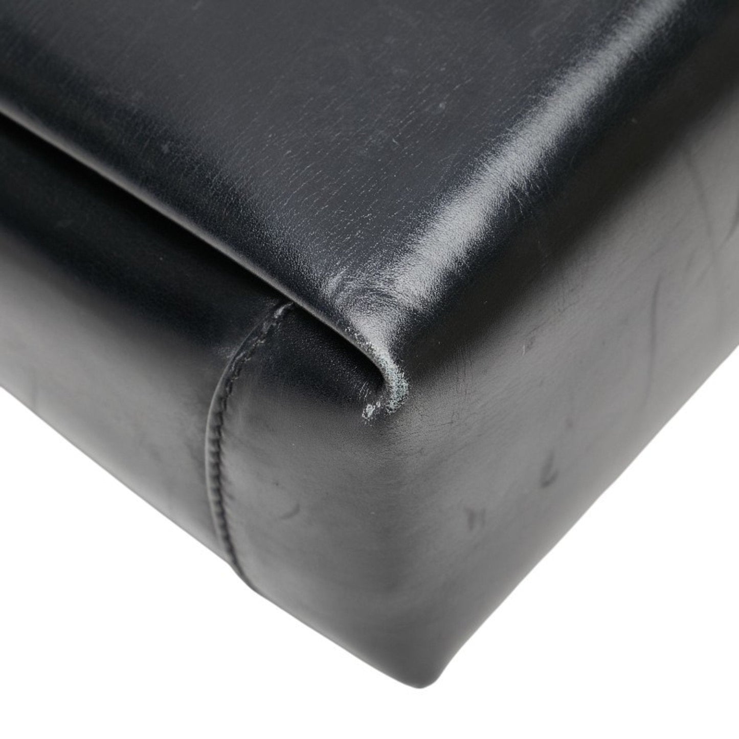 Gucci Black Leather Shoulder Bag ( )
