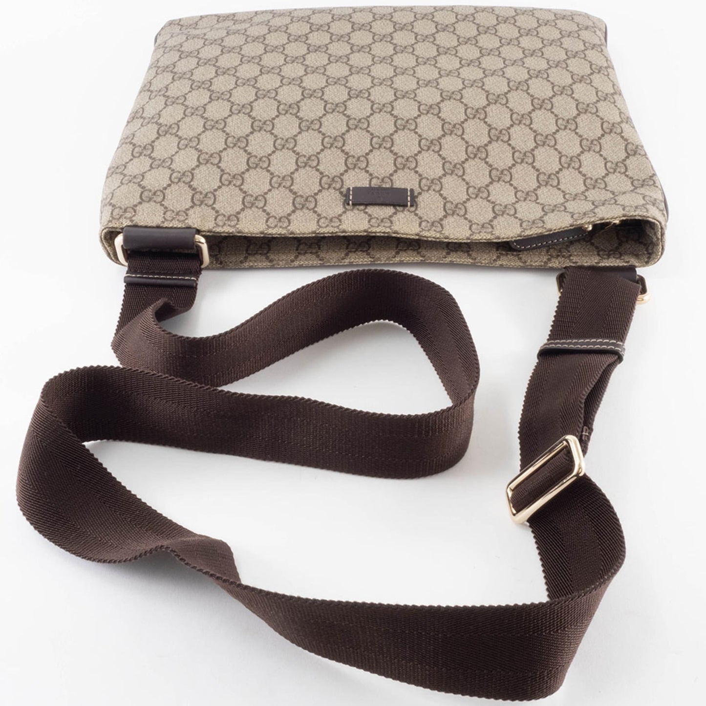 Gucci Beige Gg Supreme Shoulder Bag ( )