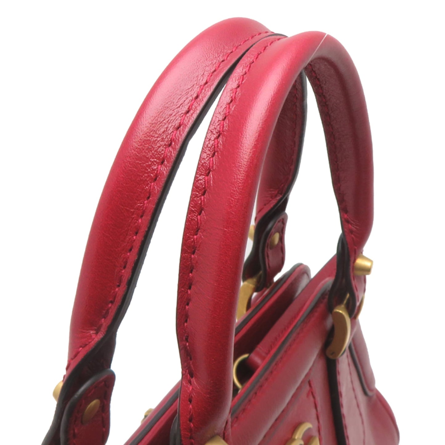 Gucci Red Color Leather Handbag ( )