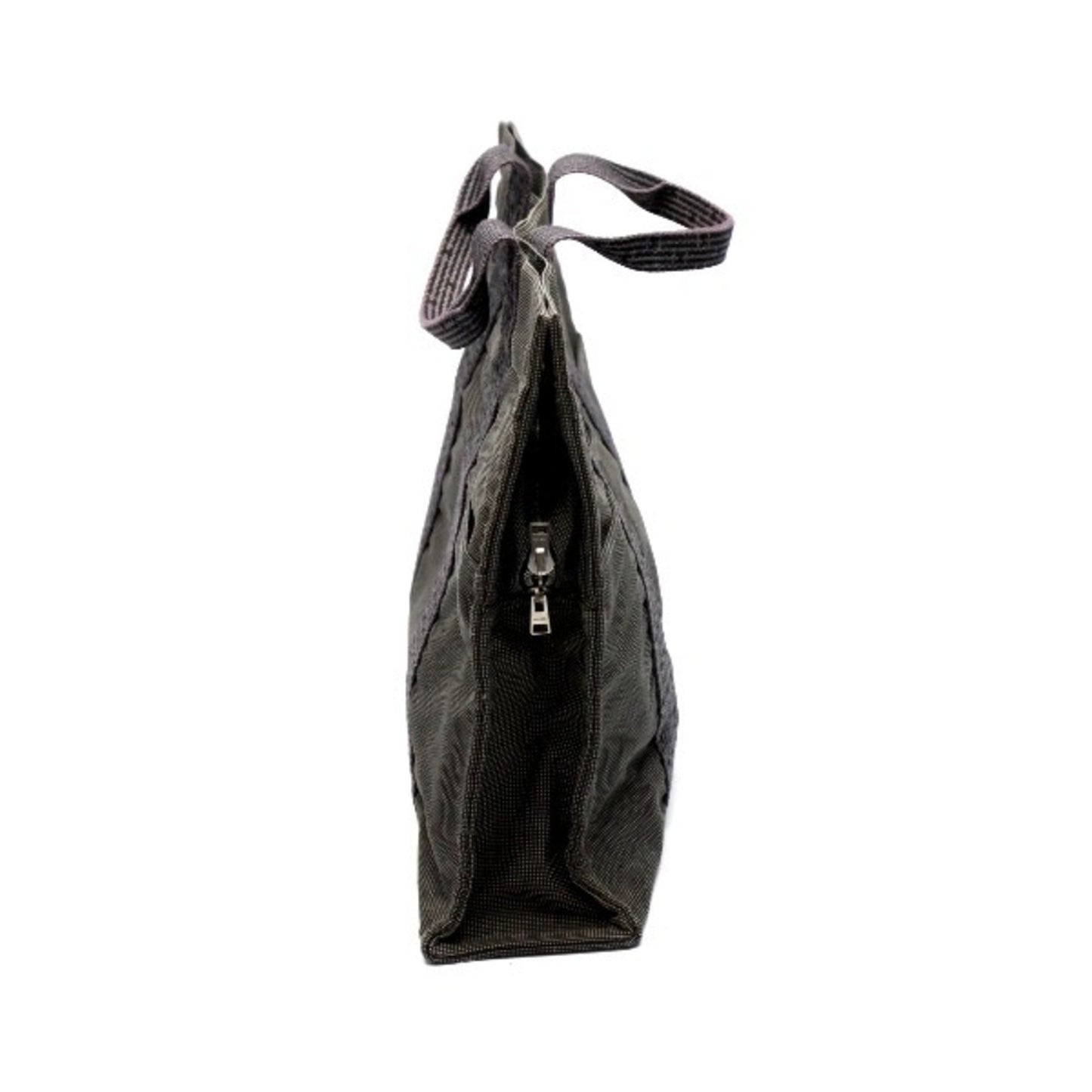 Hermes Her Line Gray Canvas Tote Bag ( )