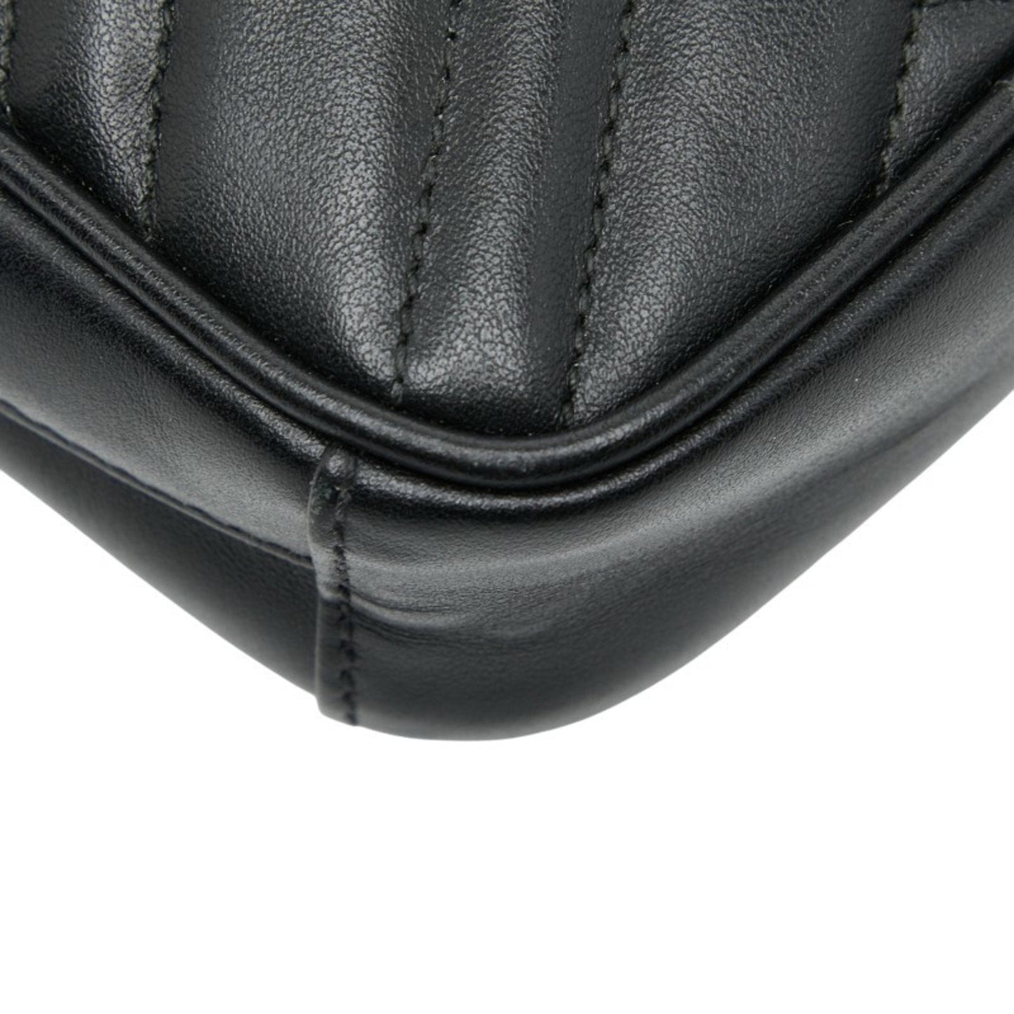Gucci Gg Marmont Black Leather Shoulder Bag ( )