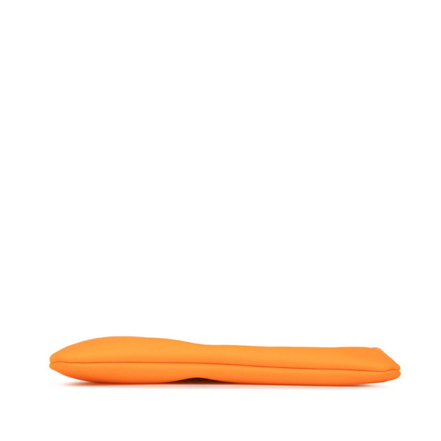 Hermes Orange Polyamide Clutch Bag Pouch ( )