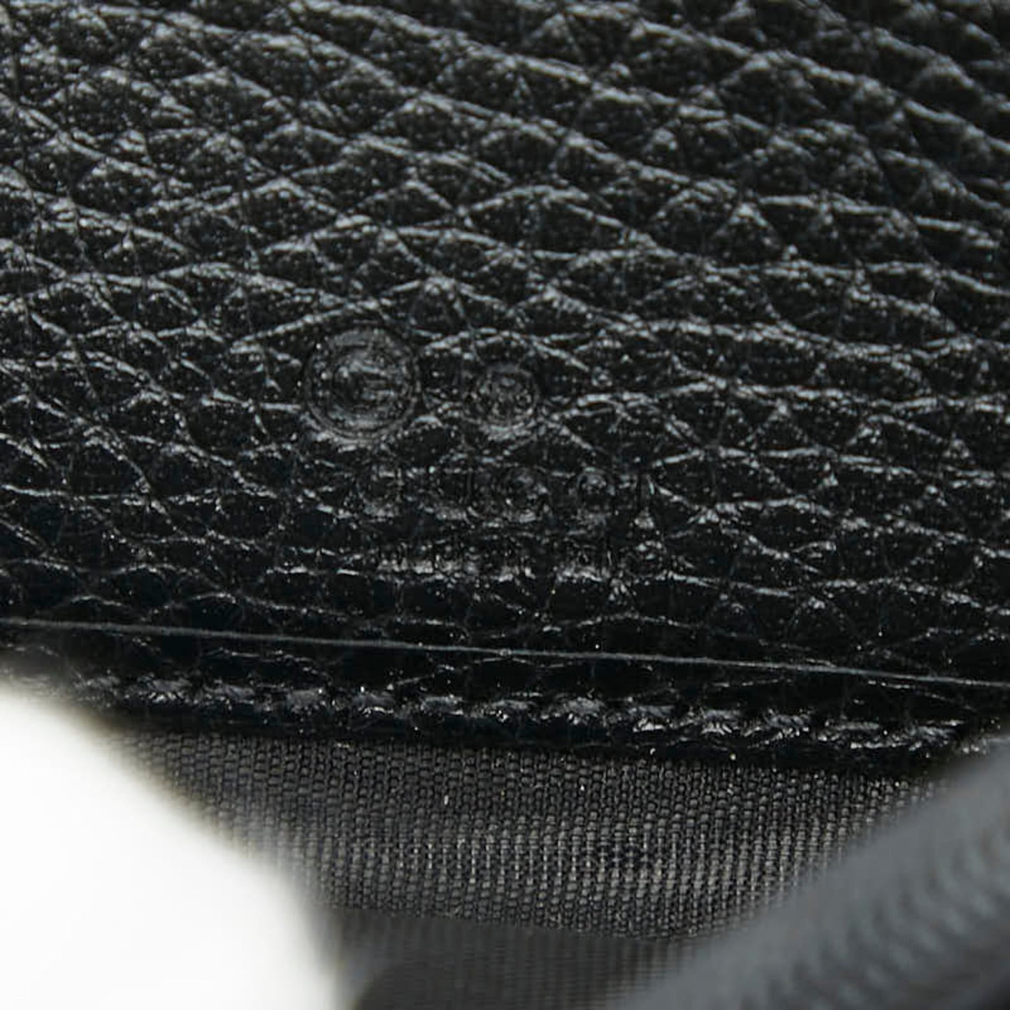 Gucci Black Leather Coin Purse/Coin Case ( )