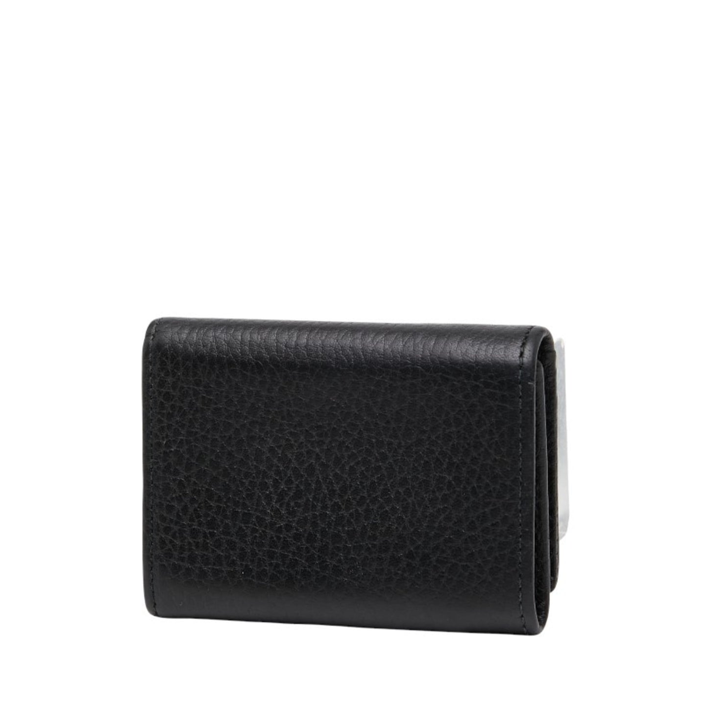 Gucci Black Leather Wallet (Tri-Fold) ( )