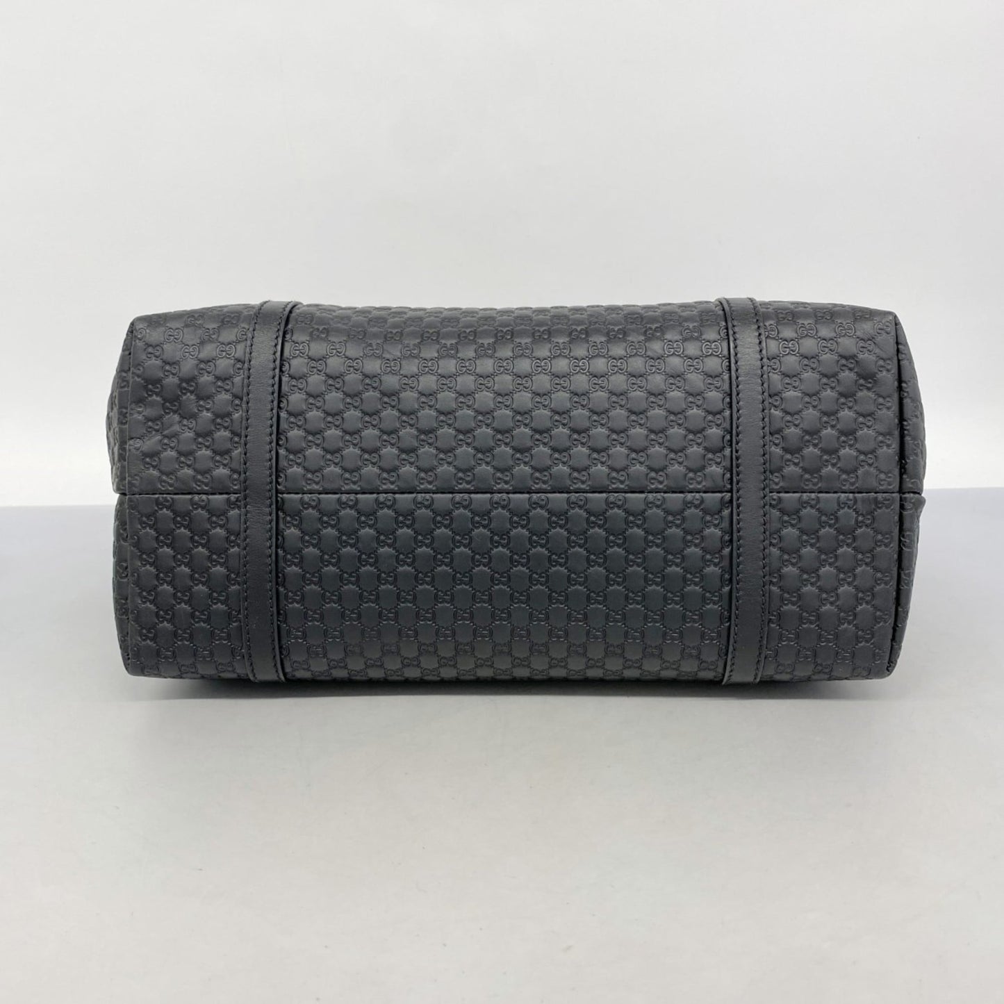Gucci Black Leather Tote Bag ( )