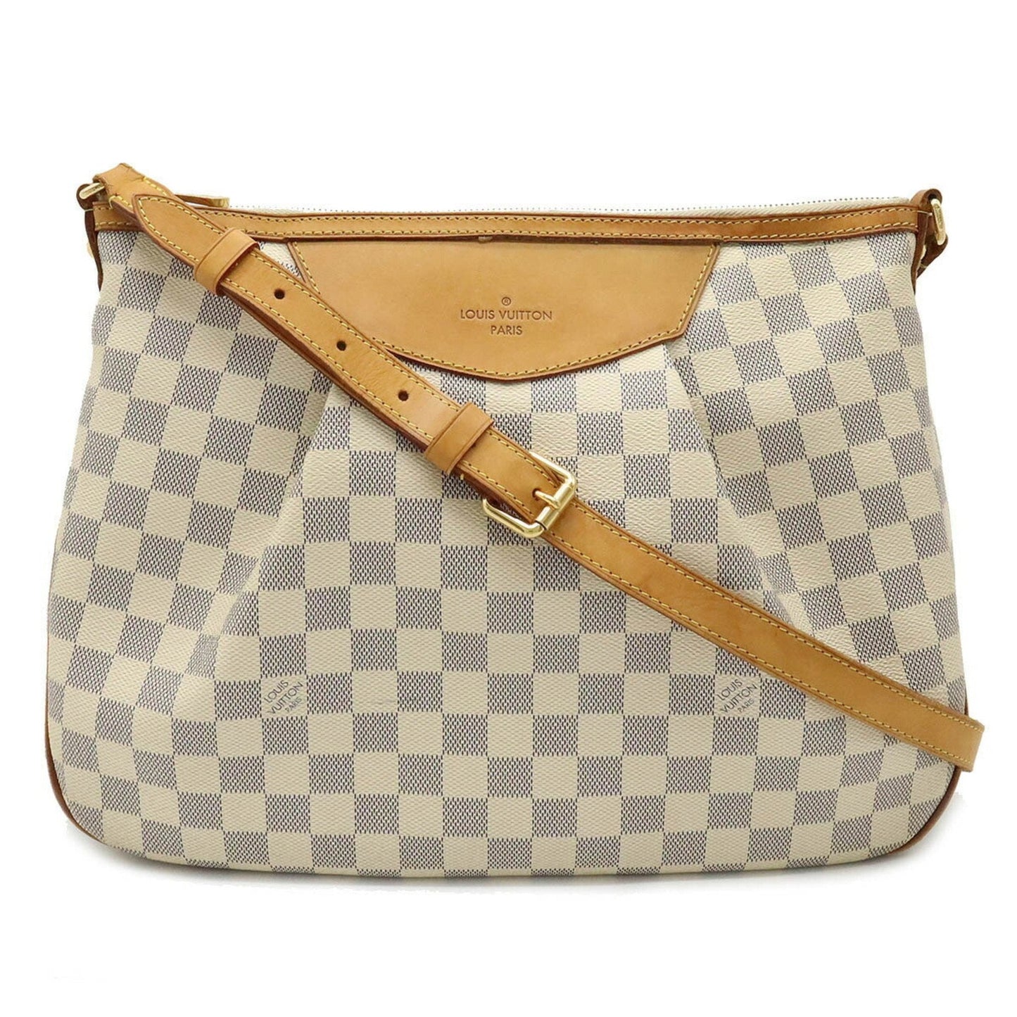 LOUIS VUITTON Damier Azur Syrac  MM Shoulder Bag N41112