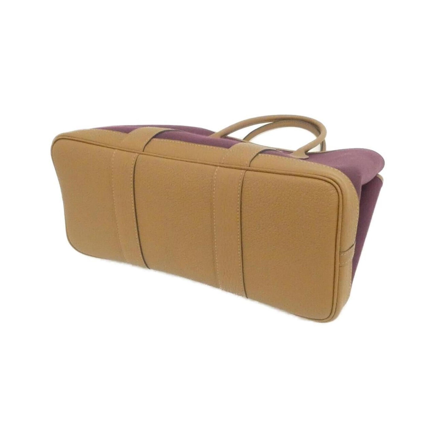 Hermes Garden Alezan Prune Negonda Leather Handbag ( )