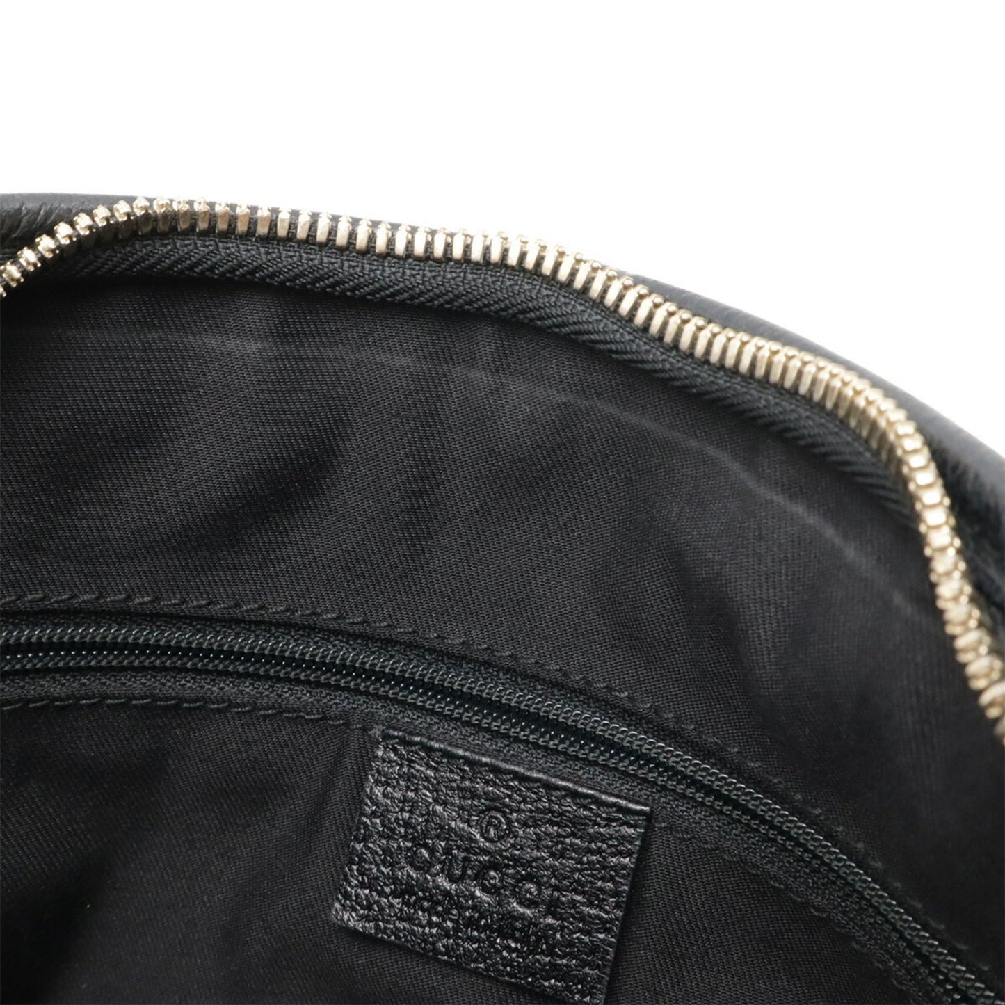 Gucci Black Green Red Color Gg Canvas Leather Shoulder Bag ( )