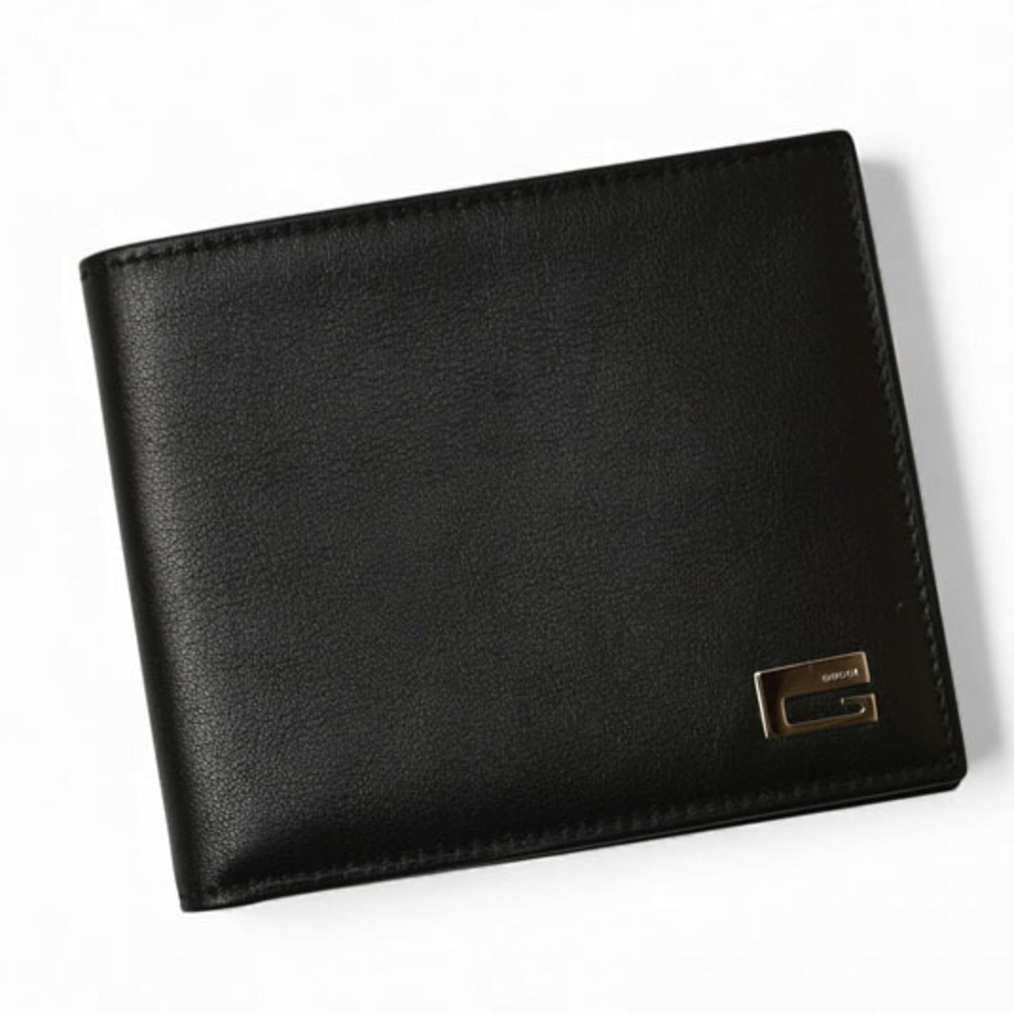 Gucci Black Leather Wallet (Bi-Fold) ( )