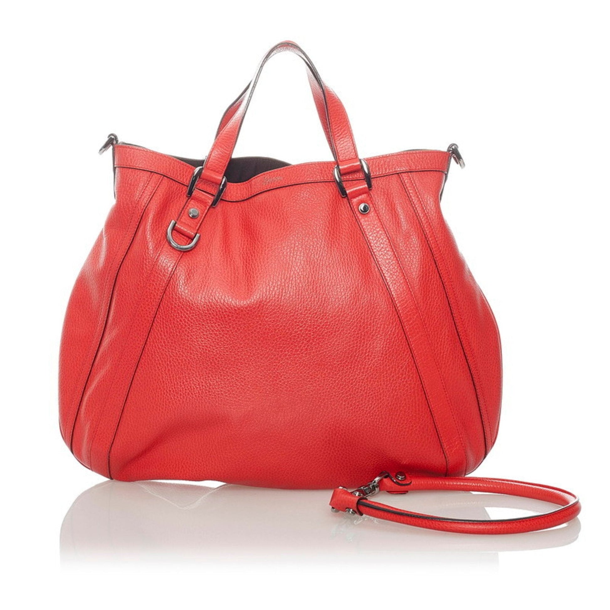 Gucci Lou Leather Shoulder Bag