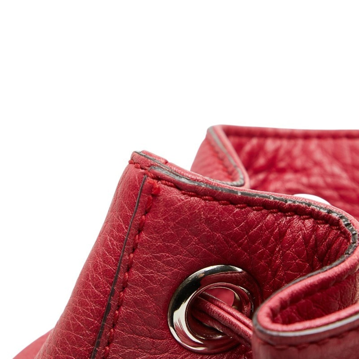Gucci Red Color Leather Backpack ( )