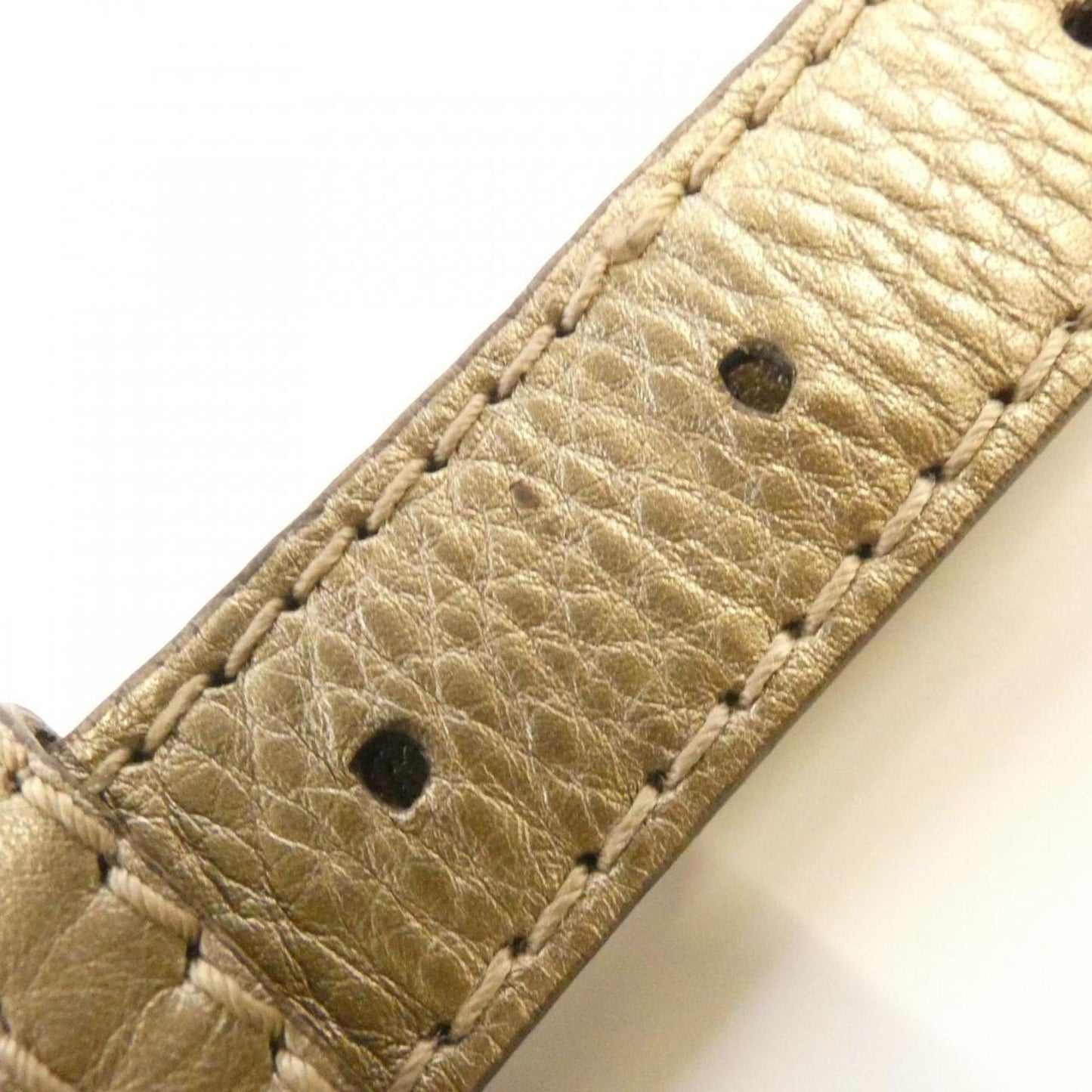 Gucci Gold Leather Shoulder Bag ( )