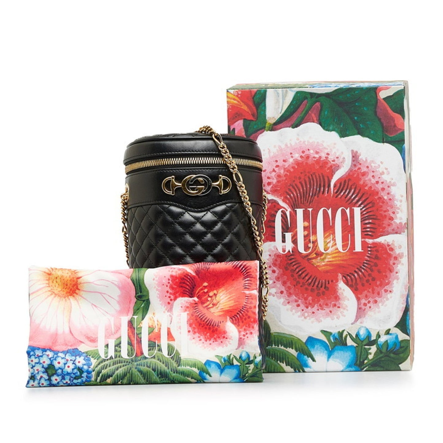Gucci Black Leather Baguette Bag Shoulder Bag ( )