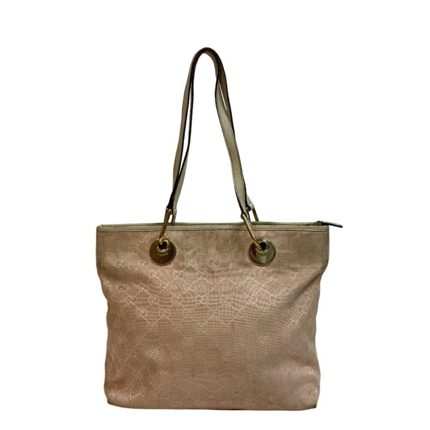 Gucci White Canvas Tote Bag ( )