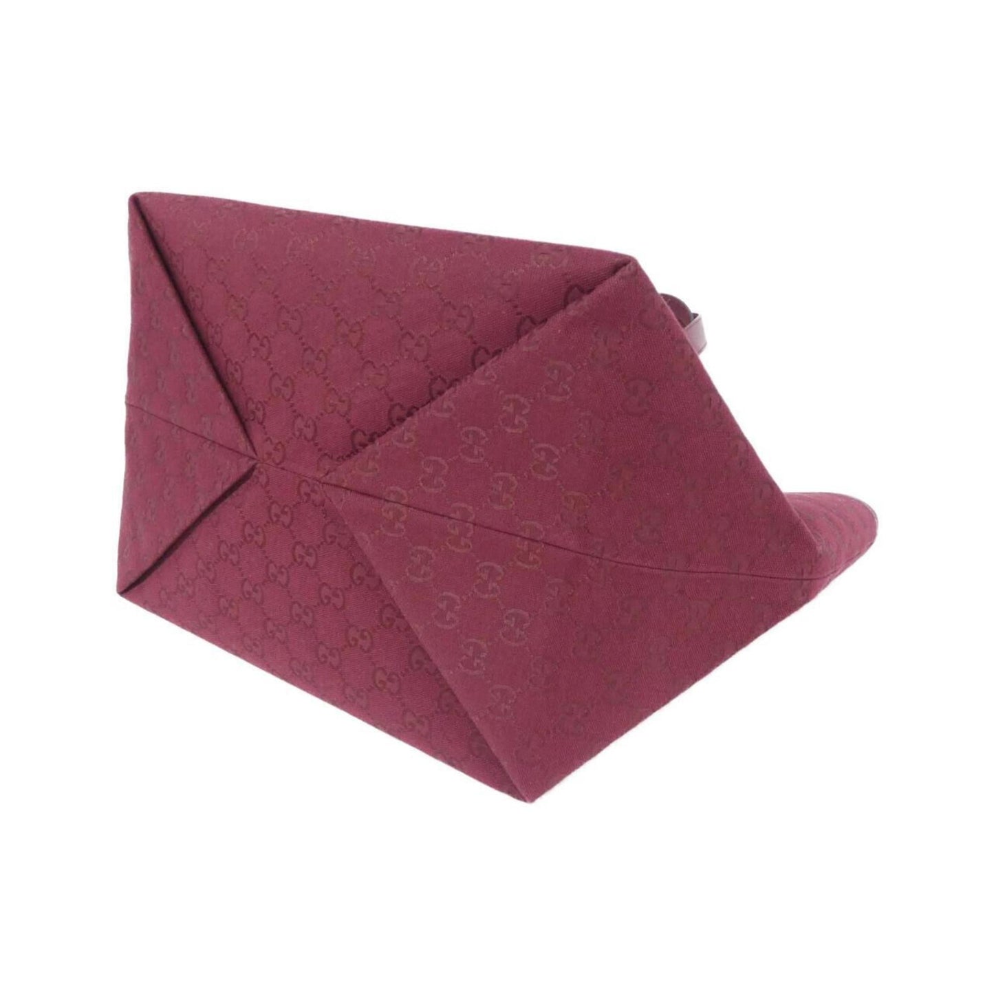 Gucci Bordeaux Red Color Gg Canvas Handbag ( )