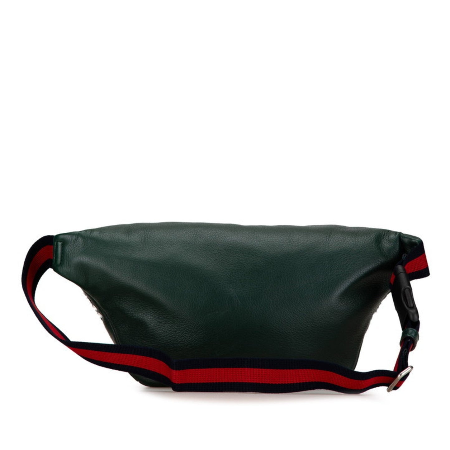 Gucci Moss Green Multi-Color Leather Sling Bag ( )