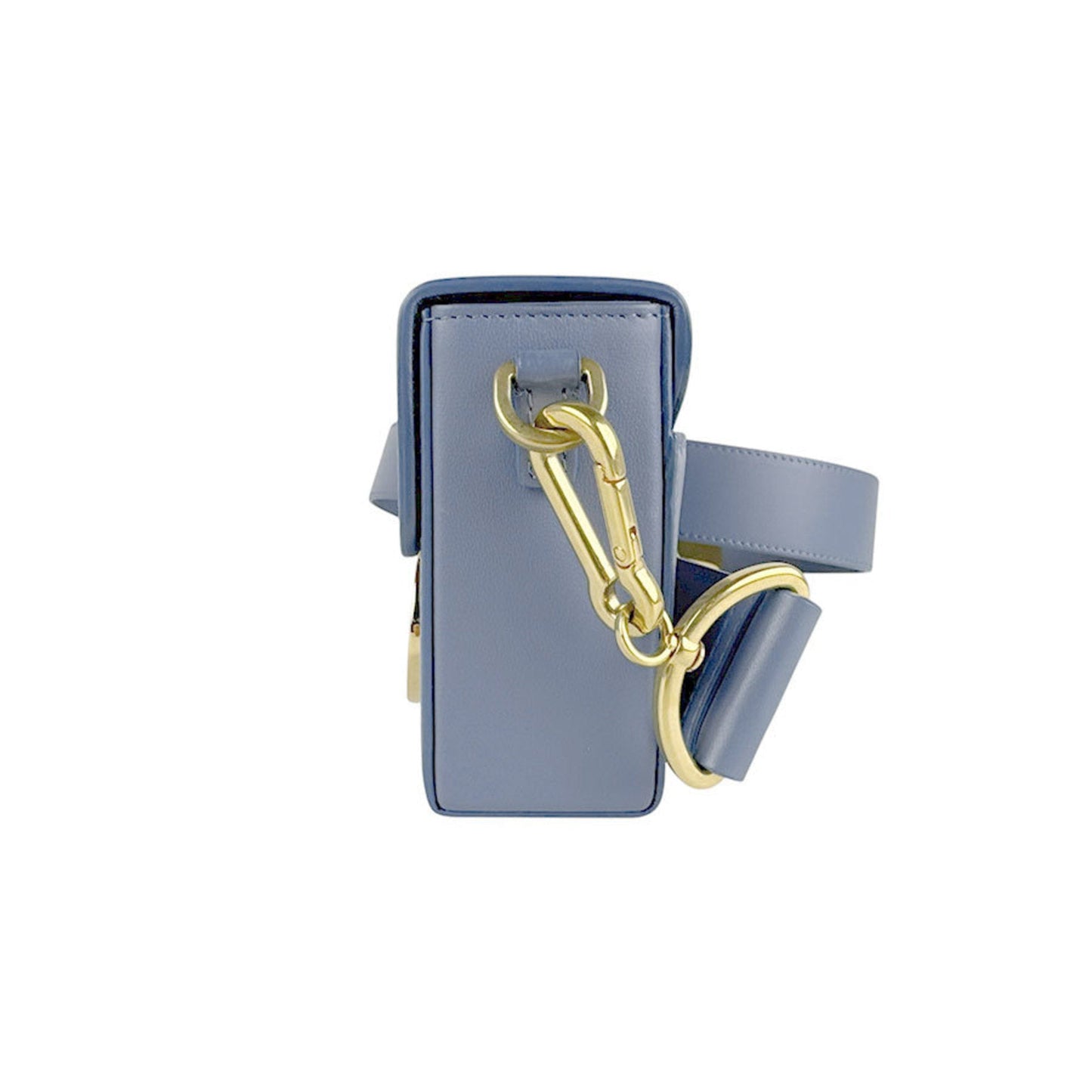 Christian Dior Blue Leather Shoulder Bag ()