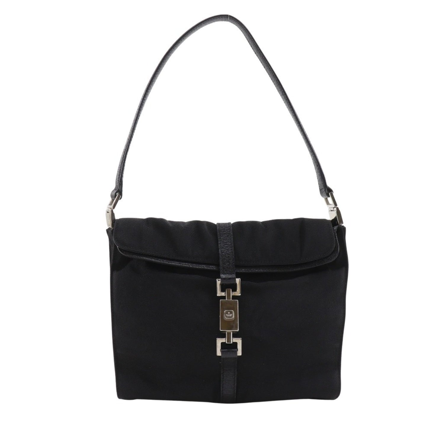 Gucci Black Nylon Canvas Shoulder Bag ( )