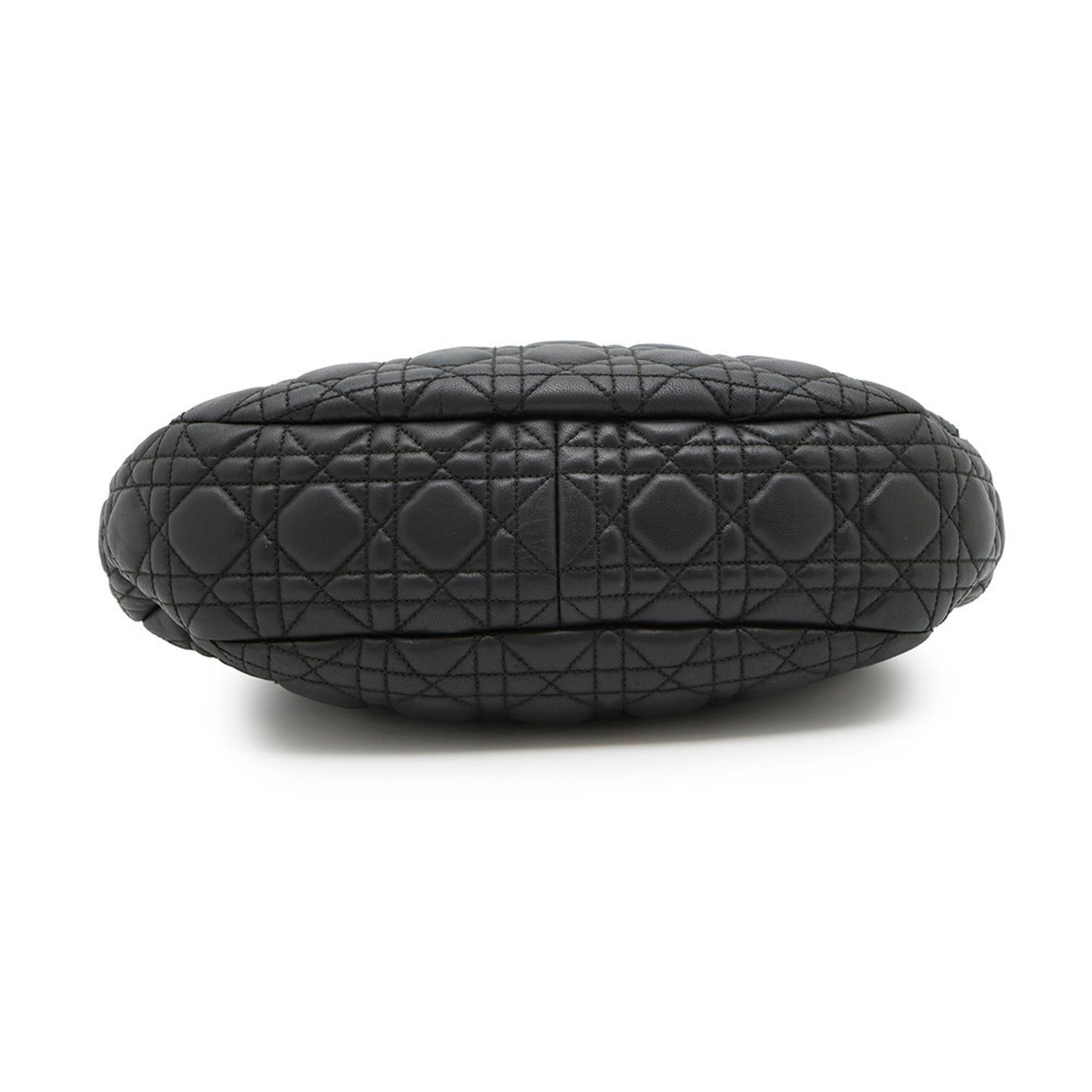 Christian Dior Black Leather Shoulder Bag ()