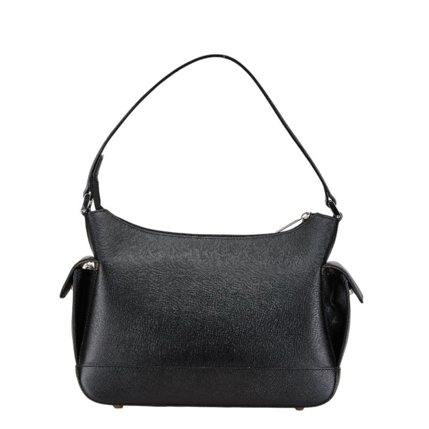 Burberry Black Leather Shoulder Bag ( )