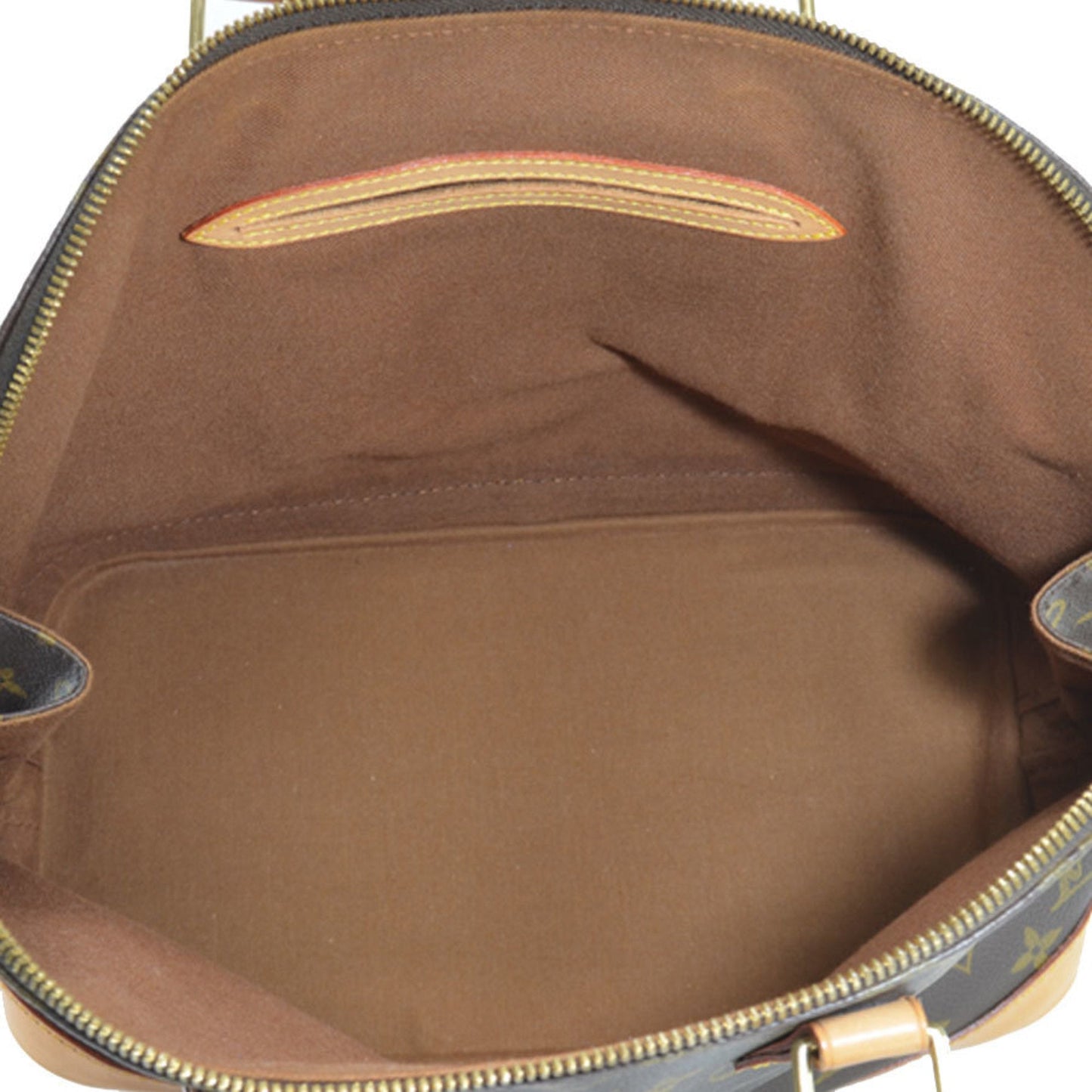 Louis Vuitton Bag Monogram Alma Brown Canvas Handbag Ladies