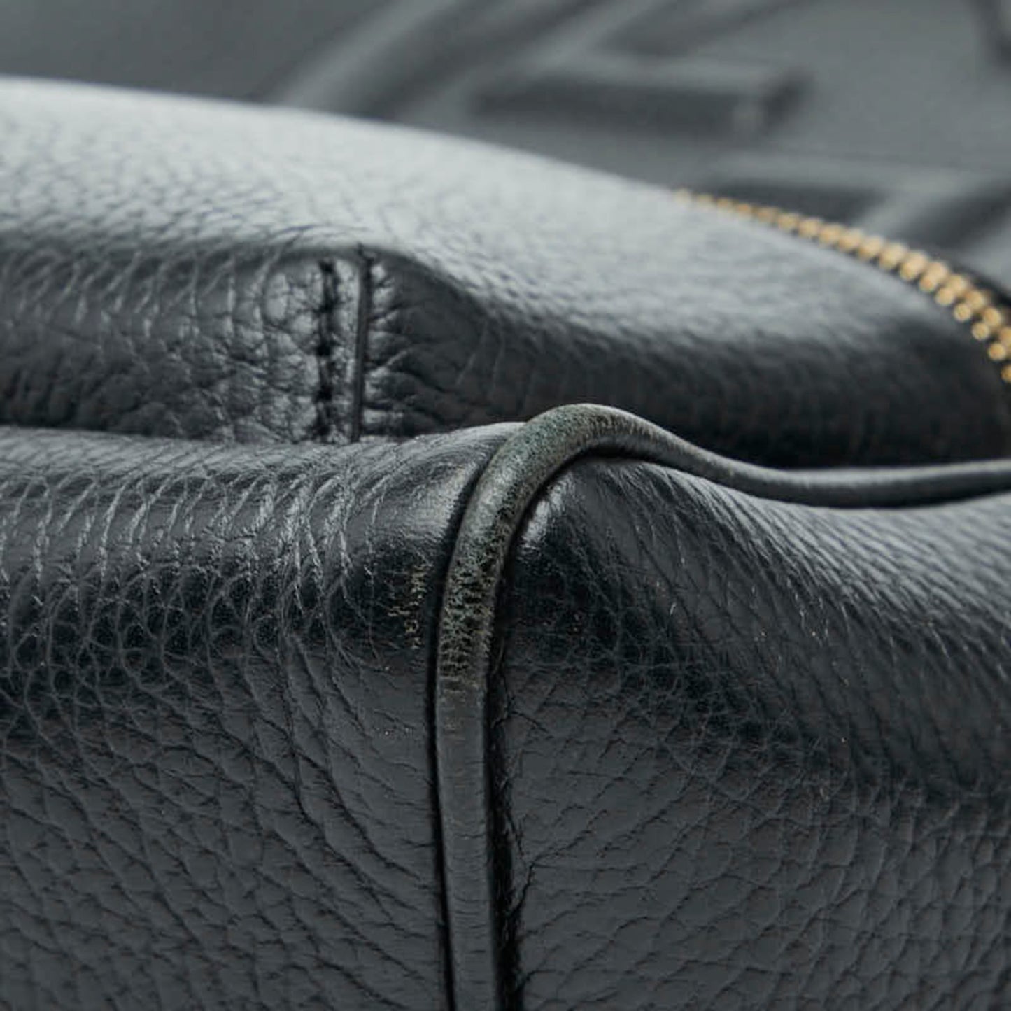 Gucci Black Leather Backpack ( )