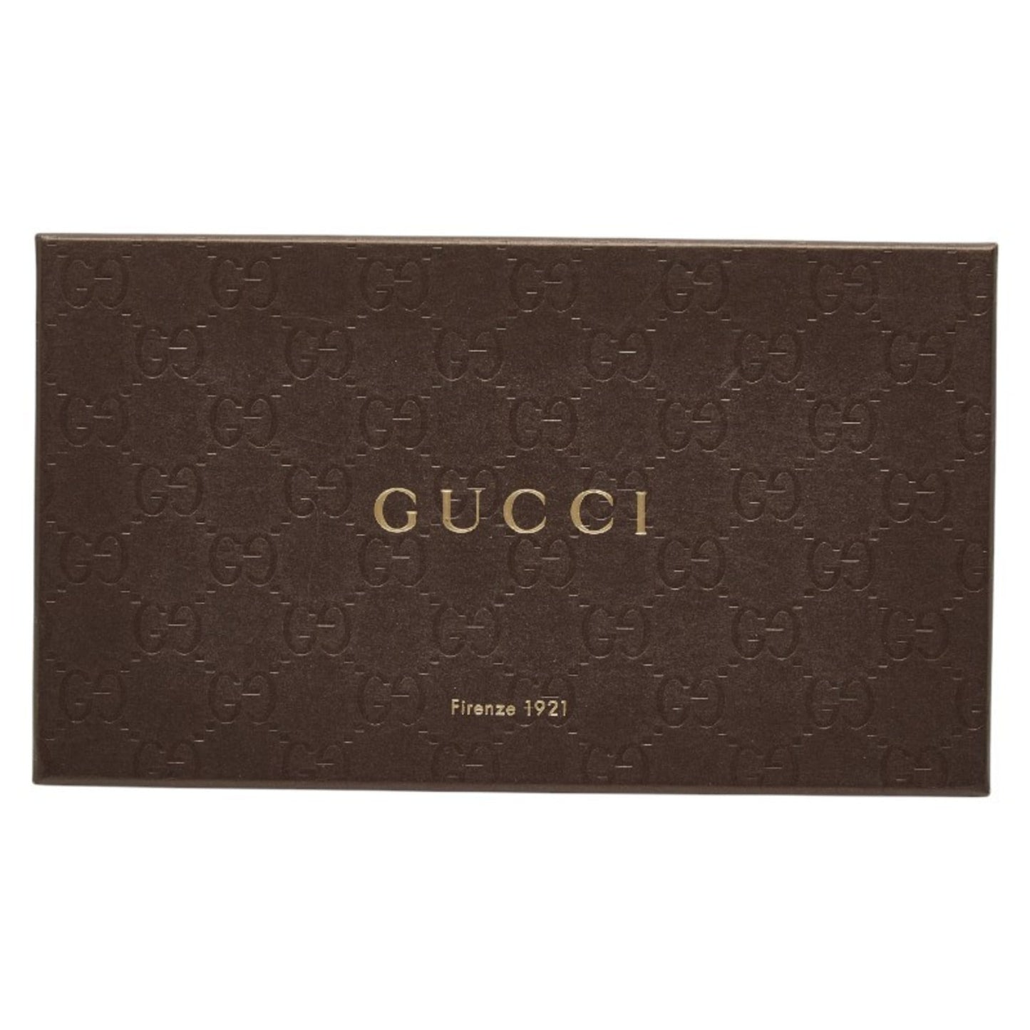 Gucci Brown Canvas Leather Long Wallet (Bi-Fold) ( )
