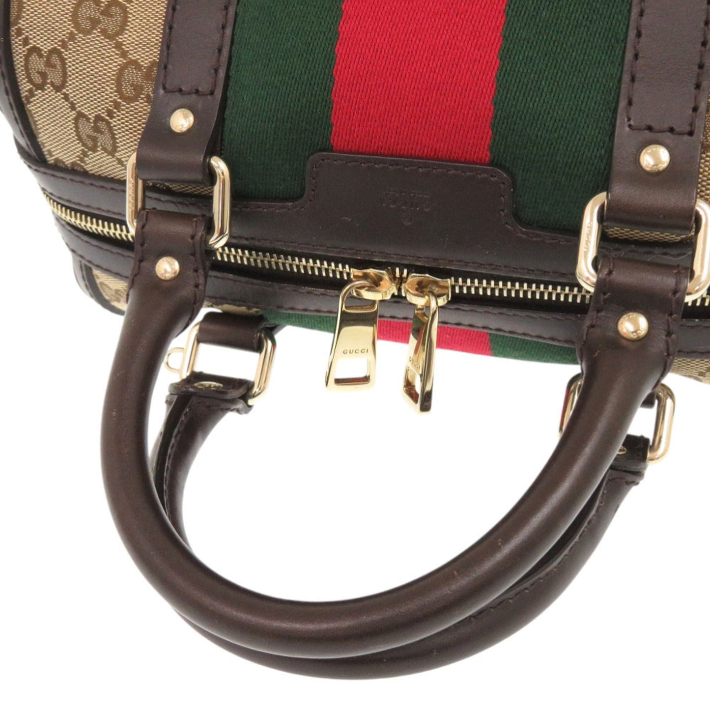 Gucci Beige Gg Canvas Handbag ( )
