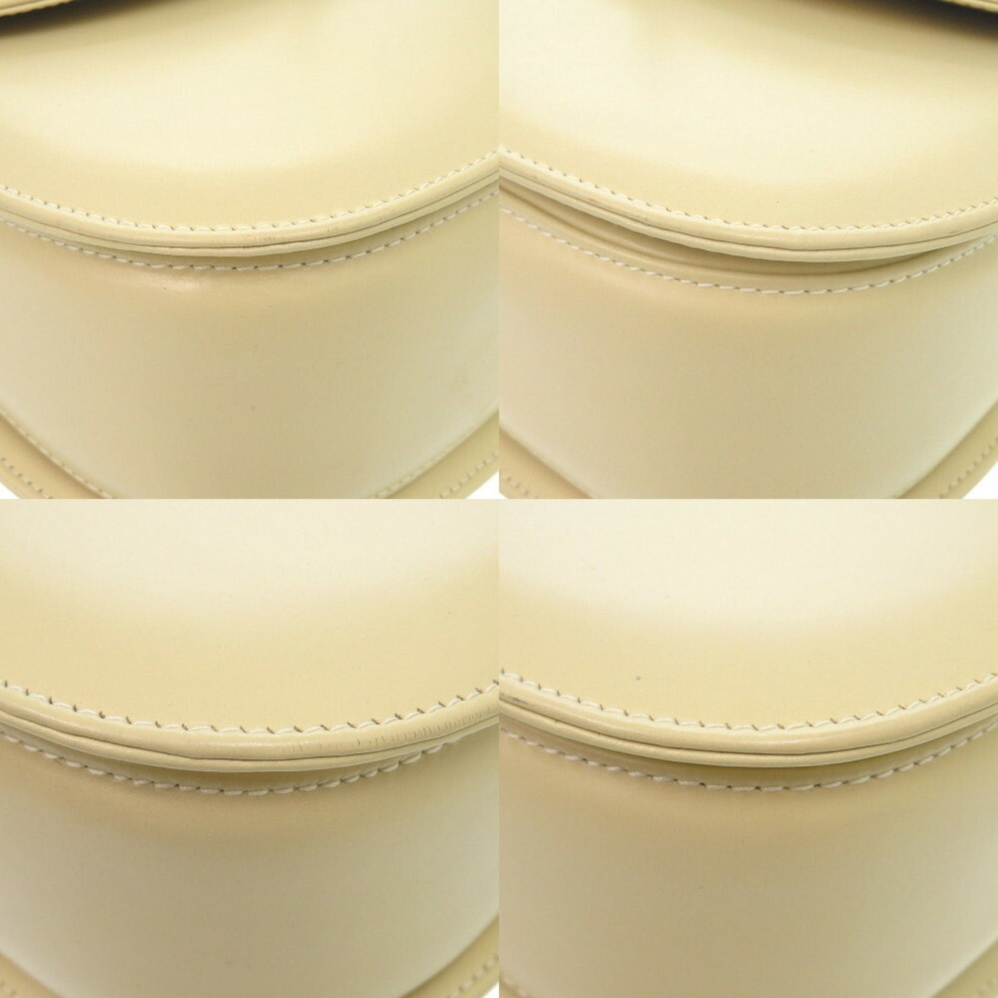 Gucci White Leather Handbag ( )