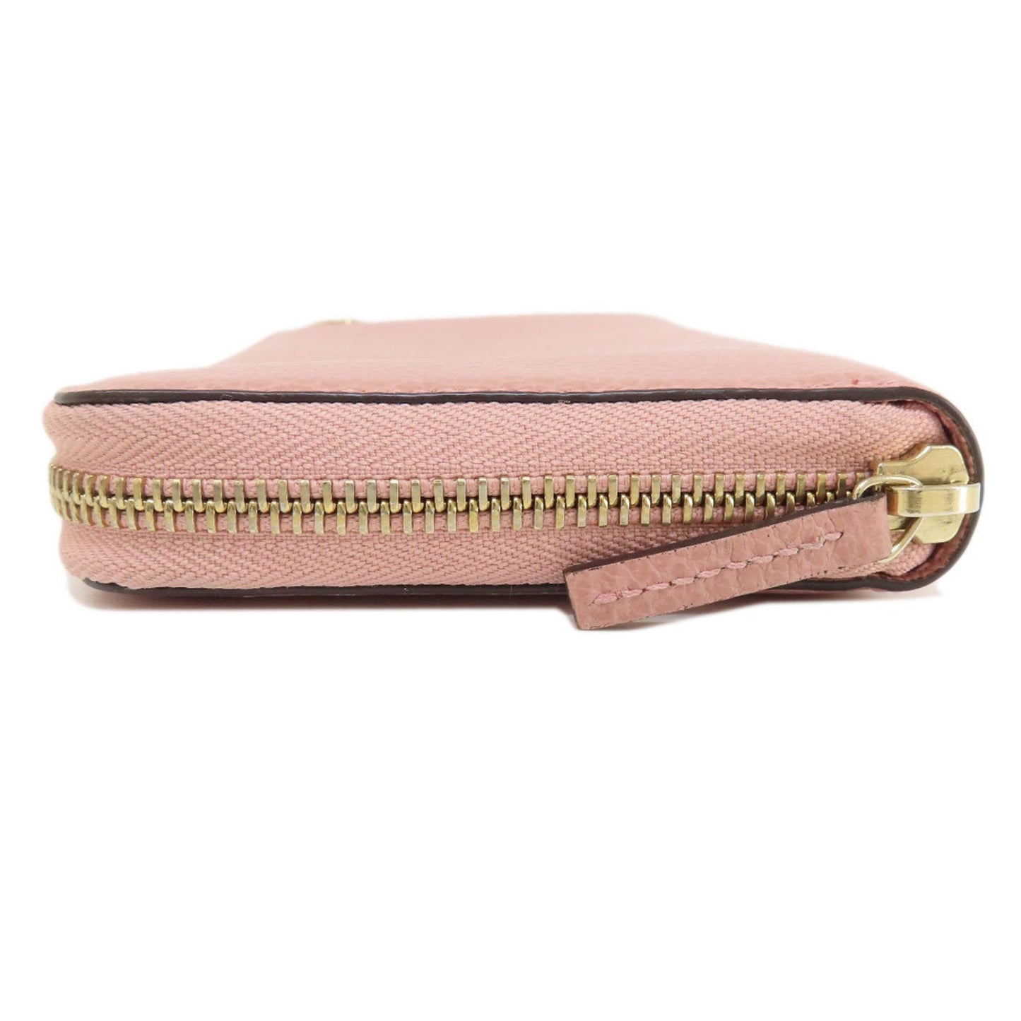 Gucci Pink Leather Long Wallet (Bi-Fold) ( )
