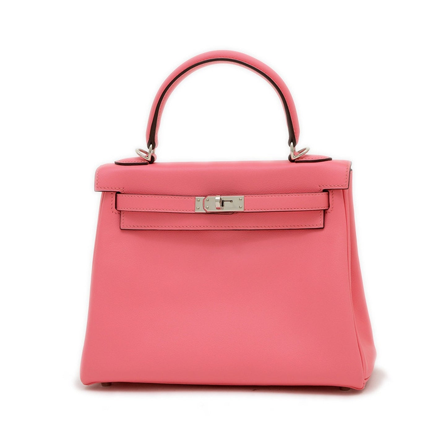 Hermes Kelly Rose Azalee Swift Leather Handbag ( )