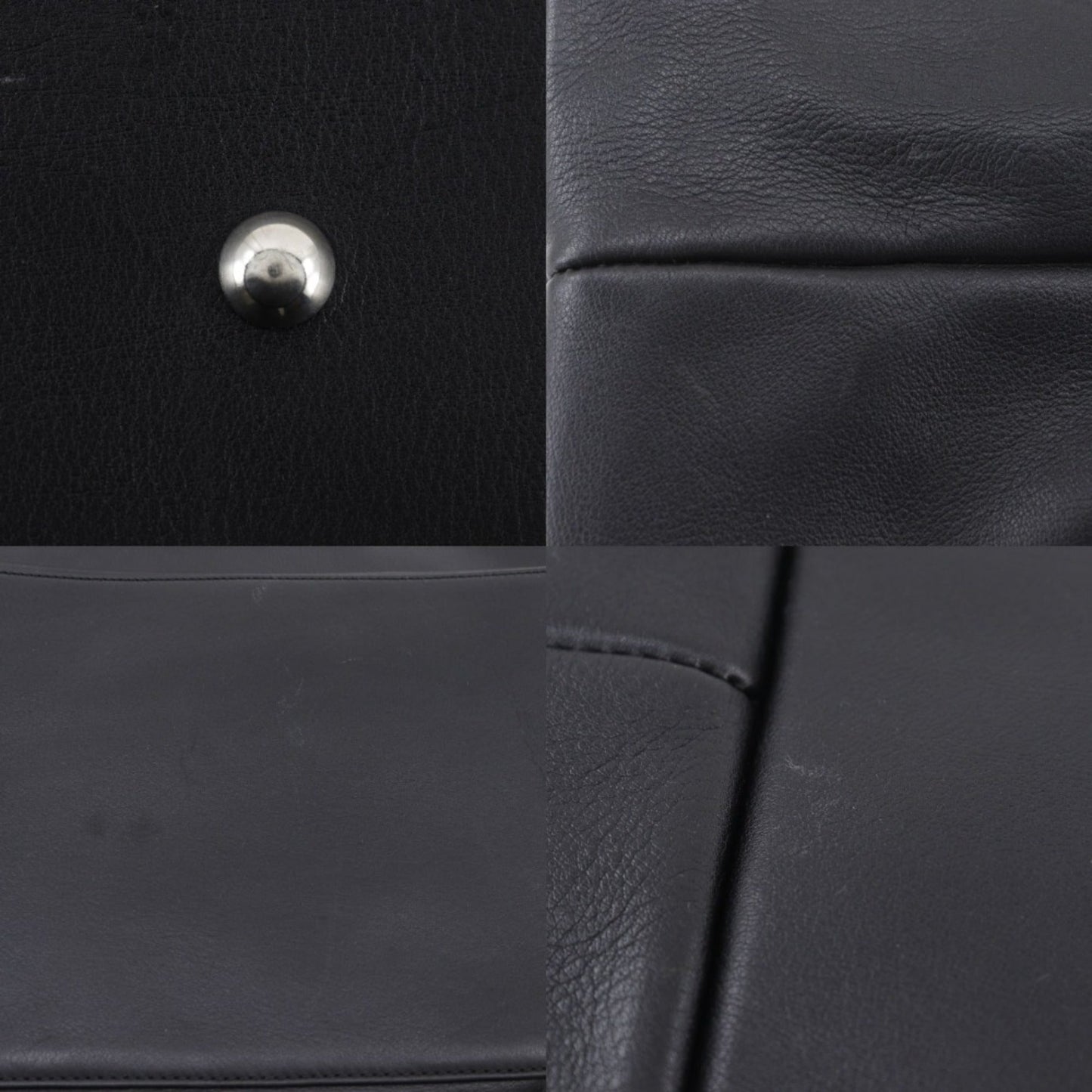 Gucci Black Leather Boston Bag ( )