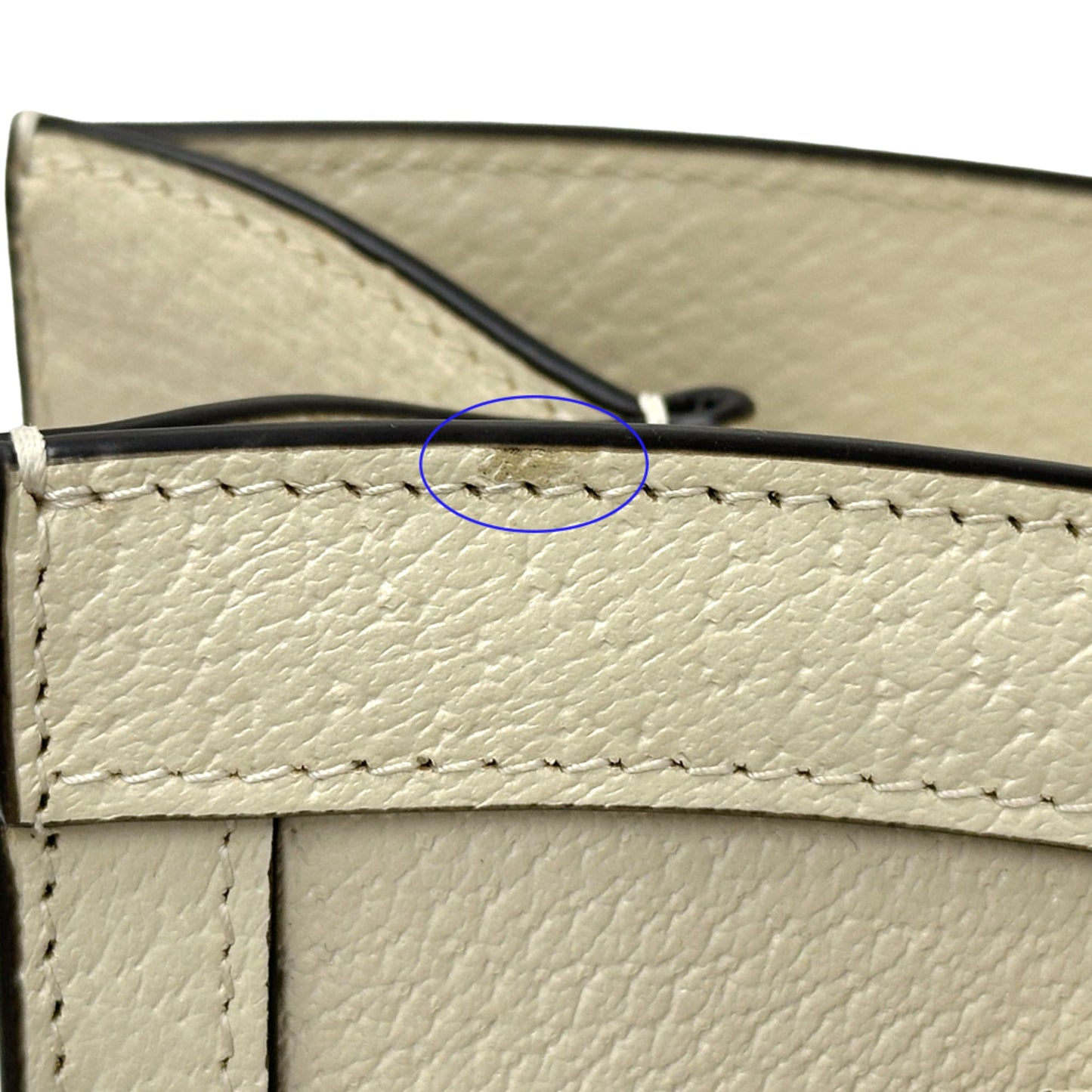 Gucci Bamboo White Leather Handbag Shoulder Bag ( )