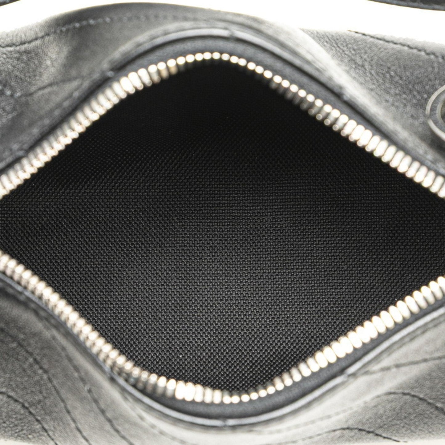 Gucci Black Leather Shoulder Bag ( )