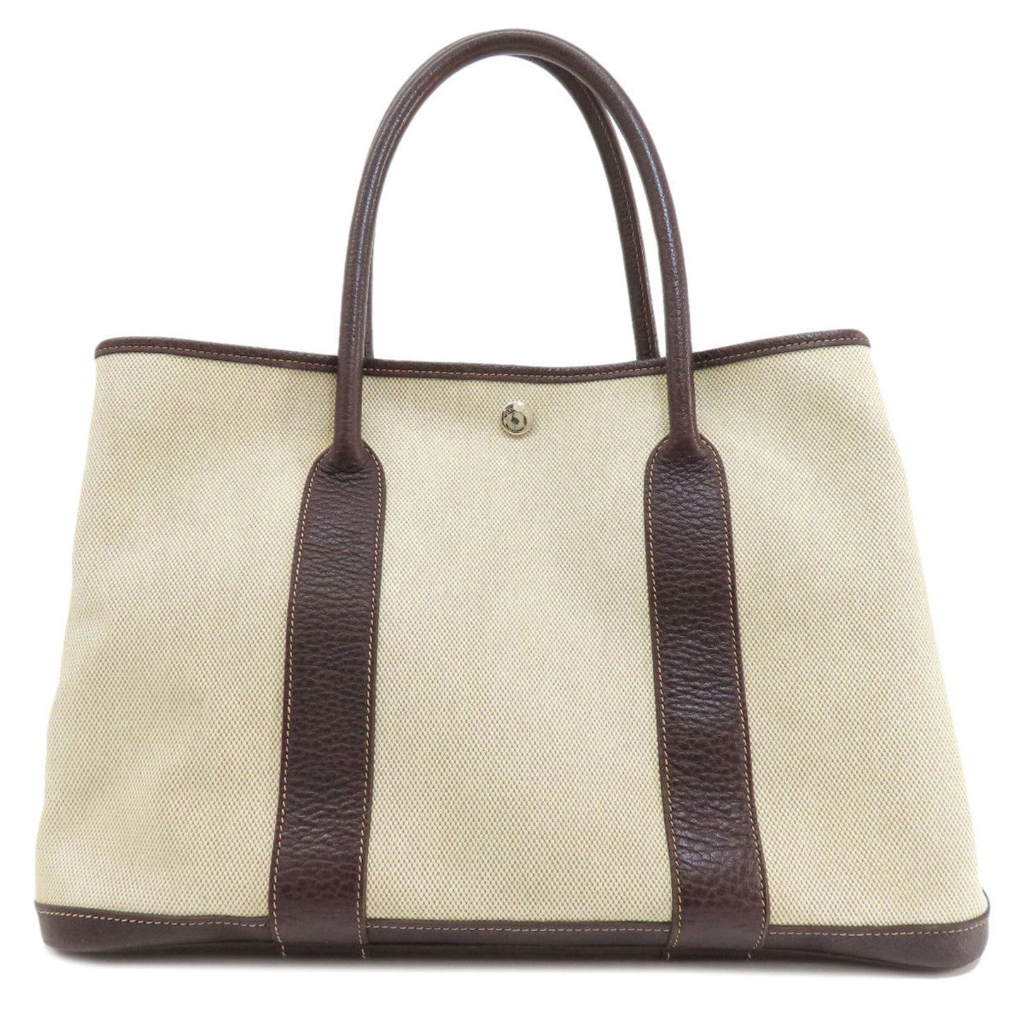 Hermes Marron Toile H Tote Bag ( )
