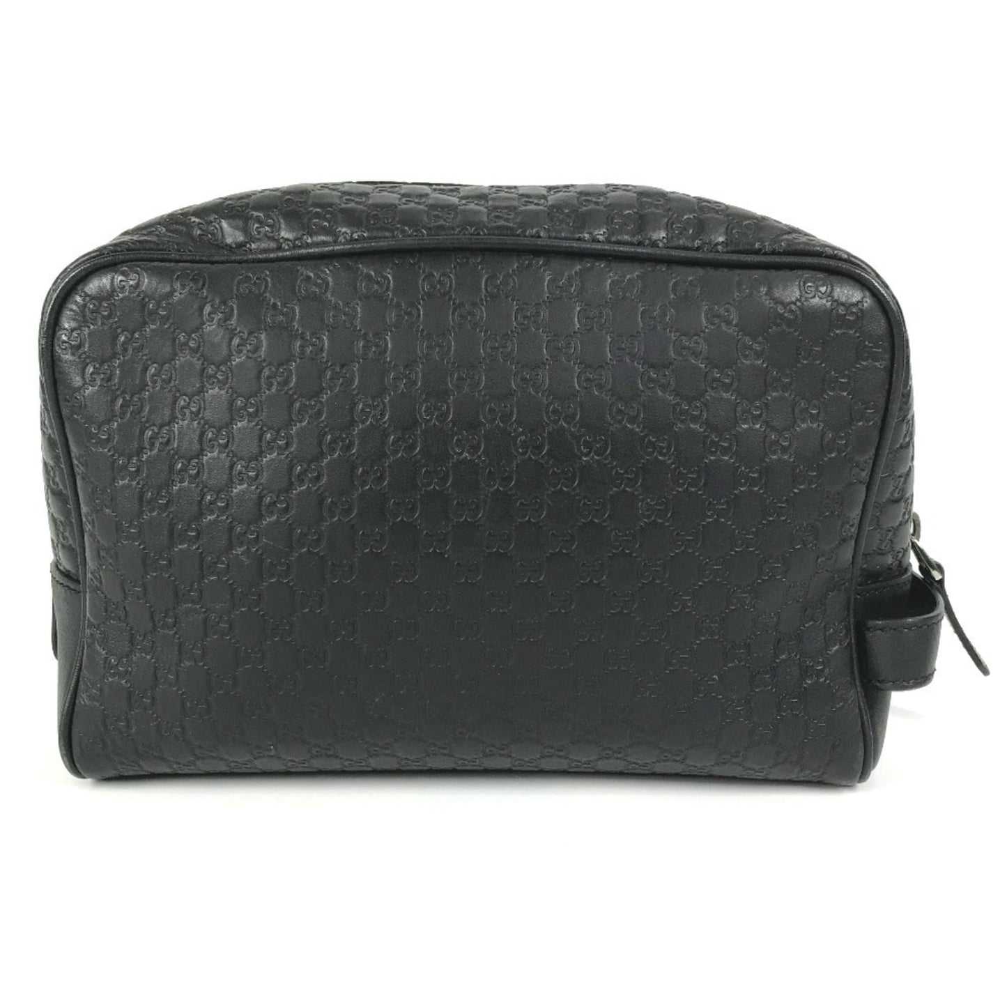 Gucci Guccissima Black Gg Leather Clutch Bag ( )