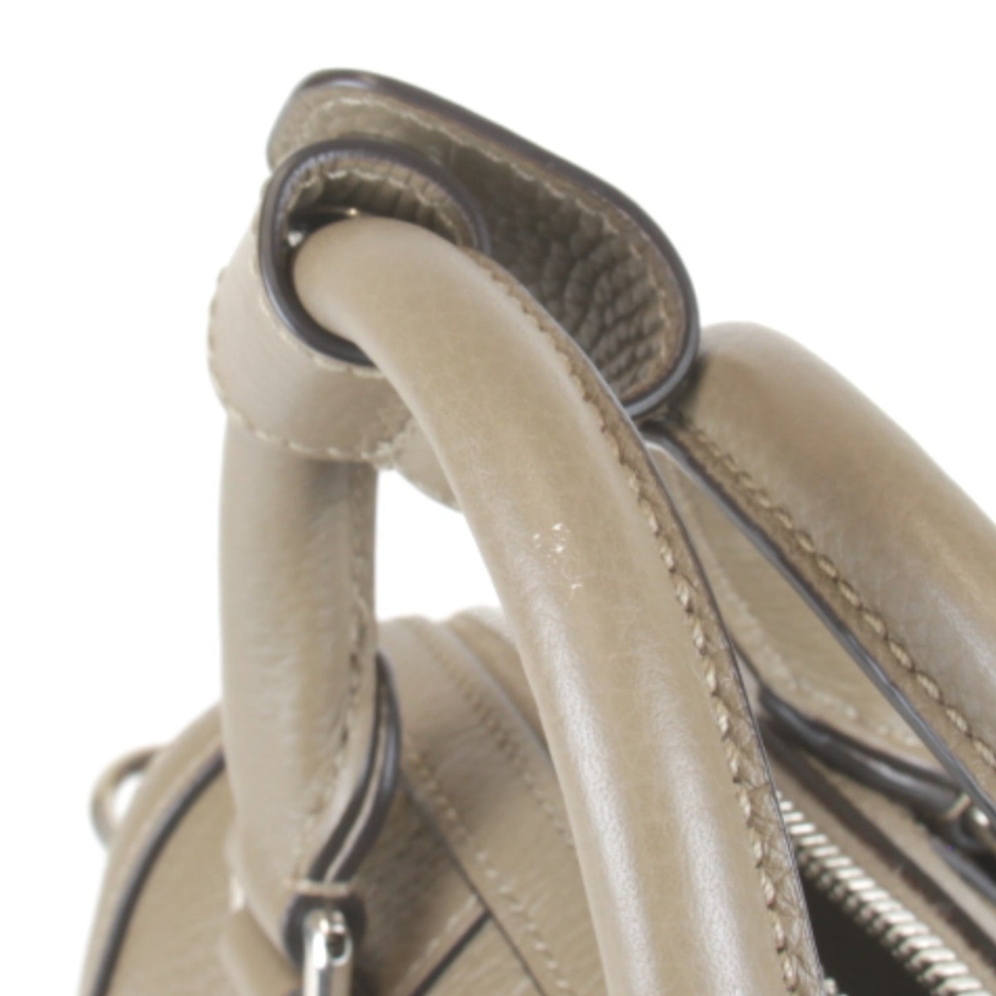 Gucci Beige Leather Handbag ( )