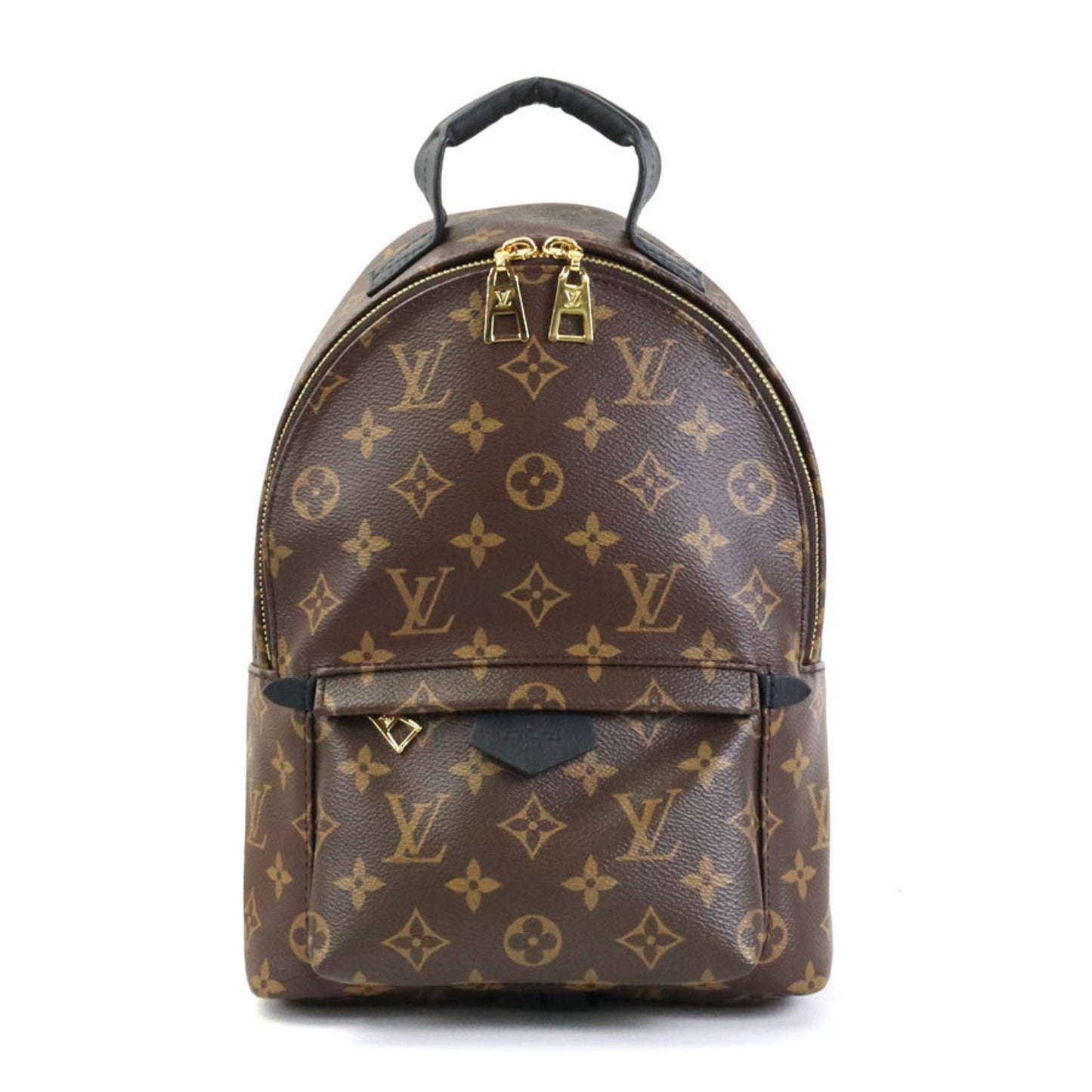 LOUIS VUITTON Backpack Monogram Palm Springs PM Canvas Brown Unisex M44871