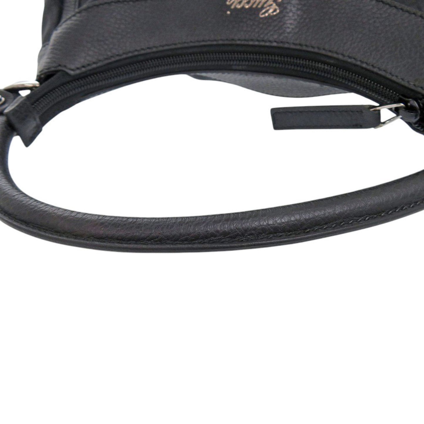 Gucci Black Nylon Handbag Shoulder Bag ( )