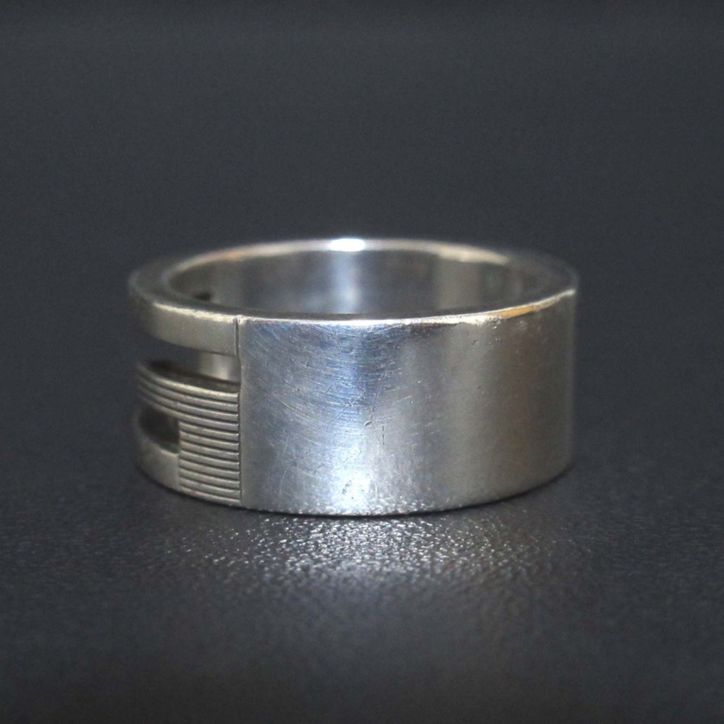 Gucci Silver Silver 925 Band Ring ( )