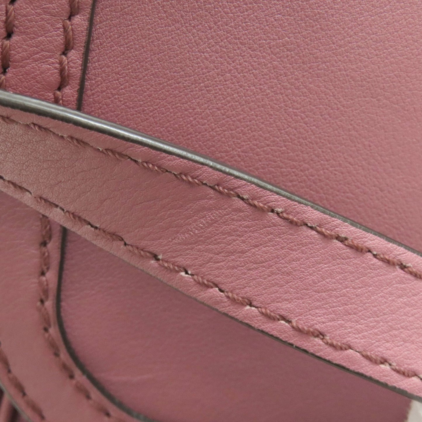 Gucci Pink Leather Shoulder Bag ( )