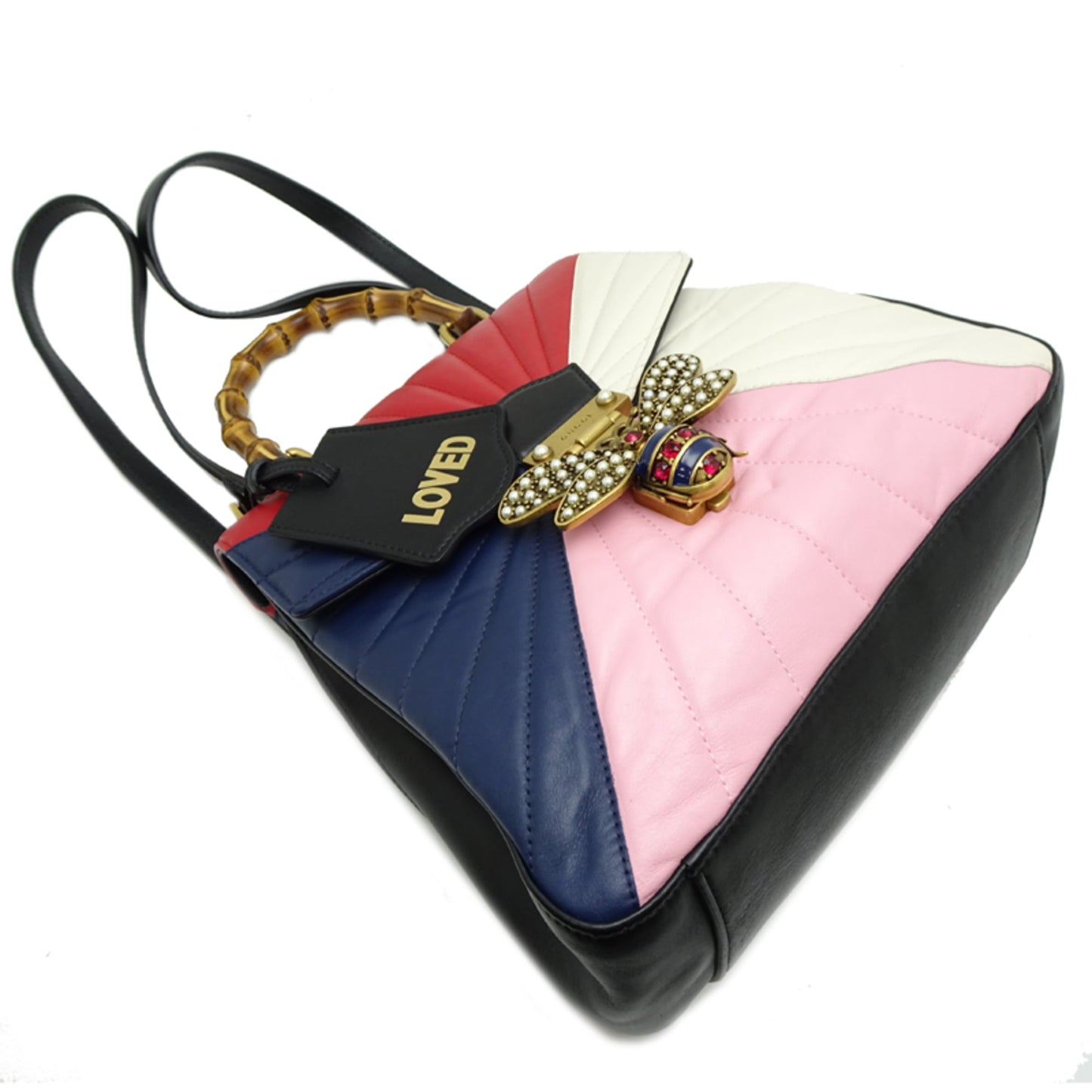 Gucci Multi-Color Leather Backpack ( )