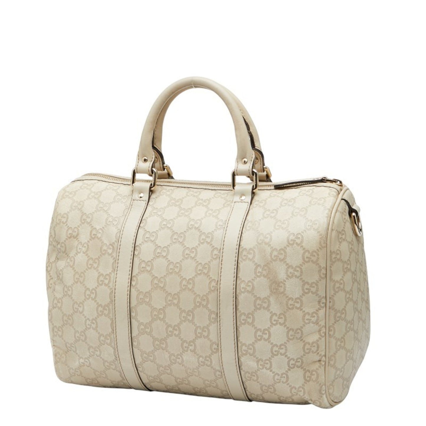 Gucci Ivory Leather Handbag ( )