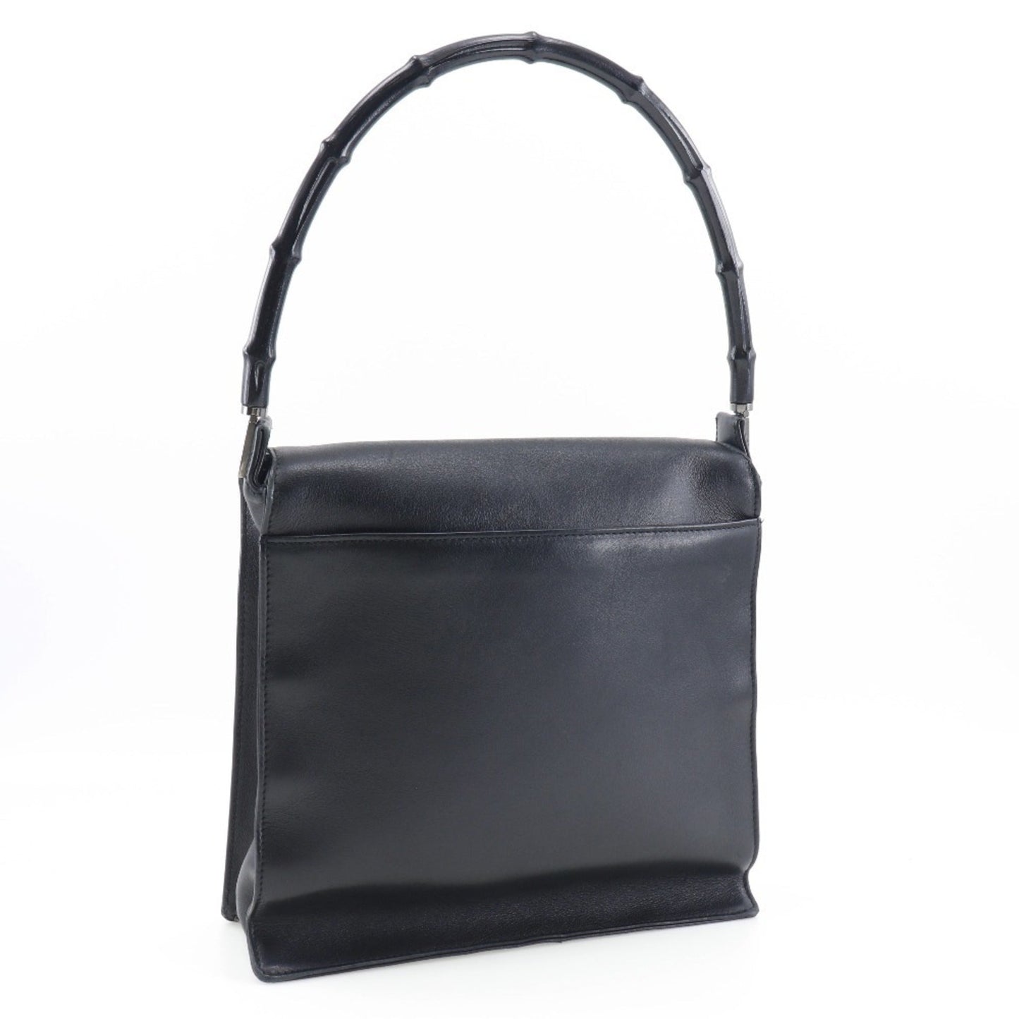 Gucci Black Leather Shoulder Bag ( )